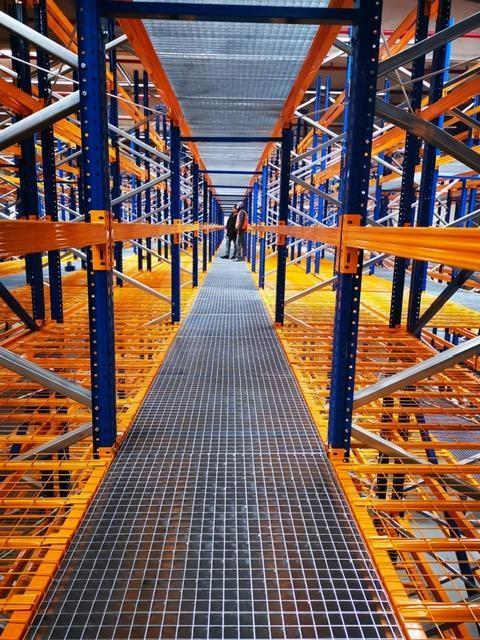 Multi- Level Platform Steel Structure